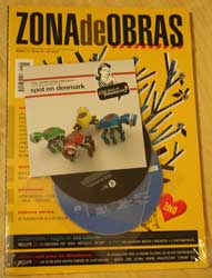 Zona de Obras-magasinet med det store fokus på Danmark - og med en SPOT on Denmark-cd på toppen...